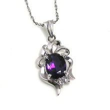 錦華珠寶紫水晶吊墜 卓越設計，演繹浪漫風情